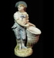 Figura de niño para adorno.